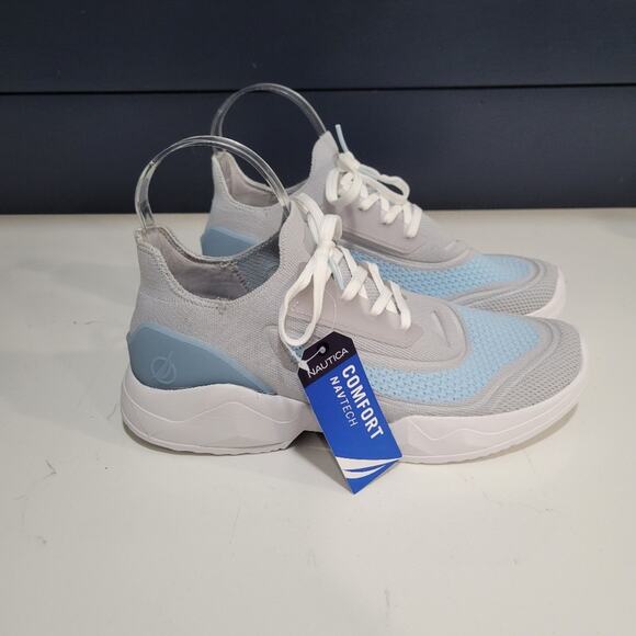 NWT-No Box Nautica Lace up comfort Sneaker Size 9 - Picture 2 of 8